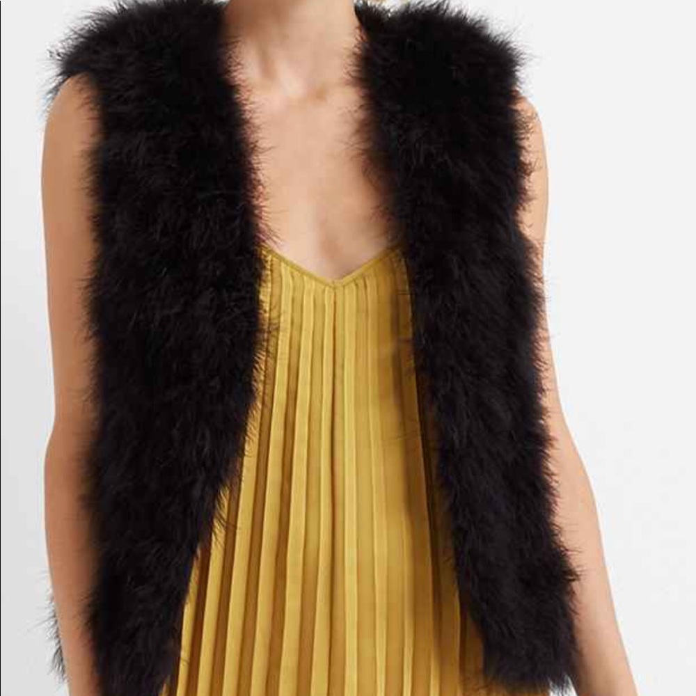 Club Monaco Violet Feather Vest